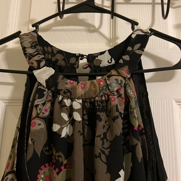 Cato fully lined sleeveless top for women’s with a cutout on the back. Sz L - Picture 5 of 8